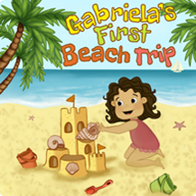 Gabriela first beach time